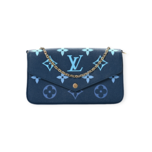 Luxury Louis Vuitton Empreinte Monogram Gradient Blue Reps