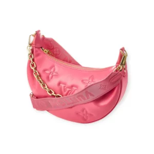 Luxury Louis Vuitton Over The Moon Bag in Dragon Fruit Pink Reps