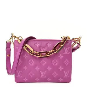 Luxury Louis Vuitton Coussin PM  Pink Reps
