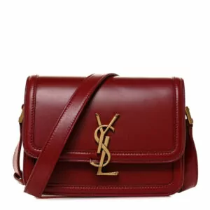 Luxury Saint Laurent Box Calfskin Monogram Solferino Satchel High Quality Reps  Handbag