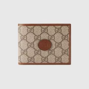 Luxury Gucci GG wallet with removable card case