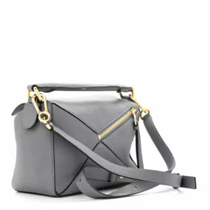 Luxury Loewe Mini Puzzle bag in classic calfskin Reps